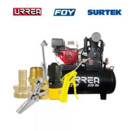 COMPRESOR DE AIRE ELECTRICO SURTEK COMP6120V DE 120 LITROS